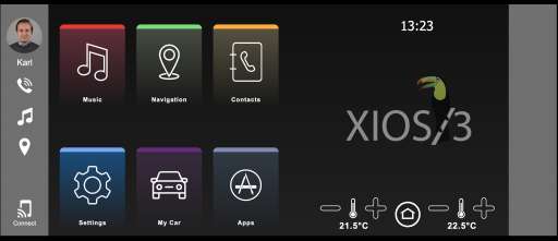 Infotainment UI